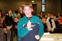 Van Spijk Grand Prix schaaktoernooi 21-3-2004Vierde plaats D-categorie Oscar Freriks (Leudal)