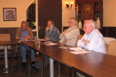 V.l.n.r.: Jean Paul Joosten, Gerben Oosterbaan, Rolf Gonsior, Hub van Spijk
