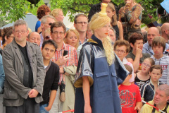 Zomerparkfeest 2011 Dress to Play Chess (Links Geert Hovens, Thijmen Smith en Jacques Faassen)