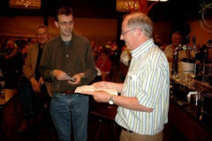 Prijsuitreiking eerste prijs A categorie Henk van Gool