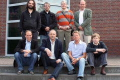 Venlo 2  De Bantuin KNSB 20110917 Vlnr staand Wouter Smeets, Jos Rievers, Hans Everaars, Bas van der Grinten, zittend Eric Schouten, Hans van Mulekom, Nico van der Hoogt, Stephan Thijssen