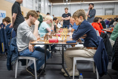 Limburg Open 2025 R3 Max Warmerdam (r) tegen Lennert Lenaerts (Foto Frans Peeters)
