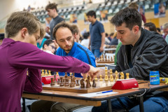 Limburg Open 2025 R6 Max Warmerdam (links) tegen Benjamin Bok (Foto Frans Peeters)