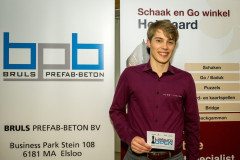 Limburg Open 2025 Max Warmerdam. Derde plaats.  (Foto Frans Peeters)