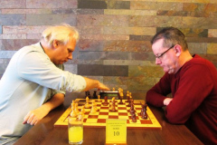 LimianZ rapid 2016 Peter Timmermans (links) tegen Gerard in 't Veld