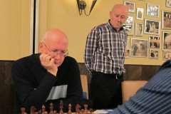 LISB-wedstrijd-2015-11-15 Peter Schoeber (links) en Piet Thijssen