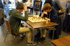 LISB-wedstrijd-2016-03-13-25 Sjors Calbbers (rechts) tegen Emel Becir