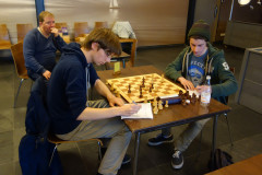 LiSB competitie 13 maart 2016 Sjors Clabbers, (links)