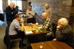 LiSB competitie 13 maart 2016 Marc van der Lee, (rechts) tegen Rene Mussen