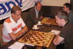 Venlo Open 20110630 Nico van der Hoogt (links) en Dirk Bergmans