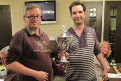 Venlo 20120913: Maarten Strijbos krijgt de beker als clubkampioen
