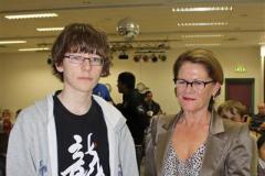Van Spijk 2012 Categorie AB-winnaar Hidde Dijkstra met Diny van Spijk