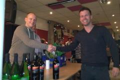 't Pionneke Nieuwjaarstoernooi 2015: Dirk Bergmans 2e prijs groep 2