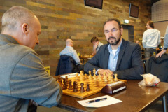 KNSB Venlo 1 - Dubbelschaaak 20160213 ( Thomas Neuer (rechts) tegen Rob van Meurs