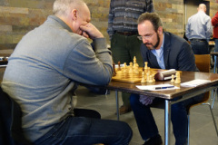 KNSB Venlo 1 - Dubbelschaaak 20160213 ( Thomas Neuer (rechts) tegen Rob van Meurs