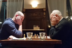 5 januari 2017 IC inhaalwedstrijd John de Laat (links( tegen Jan op de Laak