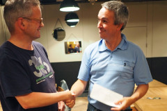 Zomer Snelschaaktoernooi 2017 Robert Meilink winnaar B-groep