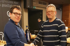 Frans Hol winnaar B-groep Gongschaaktoernooi 2019, foto Bas van der Grinten