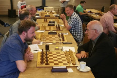 Venlo Open 2019 R1 Mart Nabuurs (links) tegen Ad Burgmans