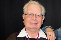 Hub van Spijk tijdens Theo van Spijktoernooi op 15-3-2015. In Memoriam 2021