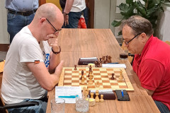 Venlo Open 2023: José Alonso (rechts) tegen John de Laat.
