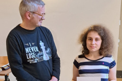 Stadsherberg Ald Weishoès Rapid 2023. Winnaar A-groep Katharina Ricken