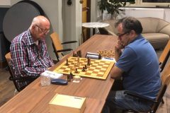 Peter Schoeber (links) en José Alonso