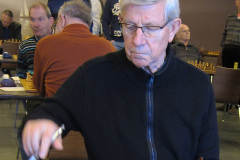 Karl Jacobitz bij de LiSB wedstrijd op 10 januari 2016