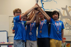 Arnhem 4 juli 2026. Team Talentencampus Venlo is vierde in de Finales van het NK Schoolschaak BO 2026