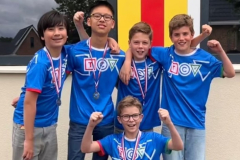 Arnhem 13 maart 2026. Team Talentencampus Venlo vierde plaats in de Halve finales van het NK Schoolschaak BO