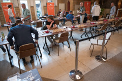 6  juli 2025. Begin Ronde 1.2 Onder andere Geert Hovens, Marc van der Lee en Bas van der Grinten (Foto Ad Bruijns)