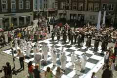 NK Jeugd 2007: Levend Schaakspel Markt