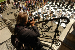 NK Jeugd 2007: Levend Schaakspel Markt