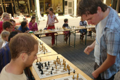 NK 2007 Straat simultaan: Joep Nabuurs tegen Roel Roberts.