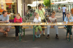 NK 2007 Straat simultaan: derde van rechts Tessa Vaassen en tweede van rechts  Kevin Vaasen