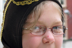 NK Jeugd, Levend Schaakspel, 28 april 2009.Maud Cox.