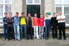 PJKL 20041230 Cadier en Keer Groepsfoto A groep. Tweede en derde van links Mart Nabuurs en Joep Nabuurs. Uiterst rechts wedstrijdleider Rick Wagemakers