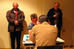 PJKL Cadier en Keer 20041230: laatste partij in de A groep Mart Nabuurs. Rechtsachter Piet Thijssen.