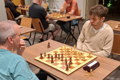 Robert Meilink (links) tegen Peppe de Martino