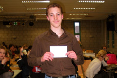 Van Spijk Grand Prix schaaktoernooi 21-3-2004Eerste plaats A/B-categorie Jozef Simenon (DJC)