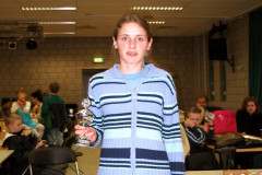 Van Spijk Grand Prix schaaktoernooi 21-3-2004Derde plaats C-categorie Martina van Vliembergen (Blerick)
