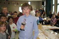 Vijfde plaats klasse D Diederik Terwel