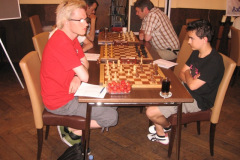 Lennart Ootes (links) tegen Thijmen Smith