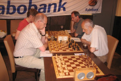 Mart Dael (links) tegen Dick Kappert
