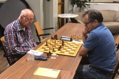 Peter Schoeber (links) en José Alonso