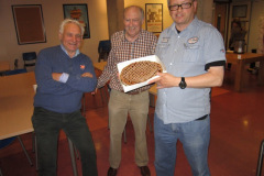 Vlaaientoernooi 2013 Eerste prijs Geert Hovens (rechts)