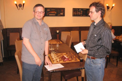 Zomersnelschaak 2009 A-groep: eerste dagprijs Henk van Gool