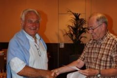 Zomersnelschaak 2009 B-groep: eerste dag prijs en derde algemeen klassement Piet Kuntzelaers
