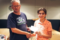 Zomer Snelschaaktoernooi 2017 Siem van Dael winnaar A-groep